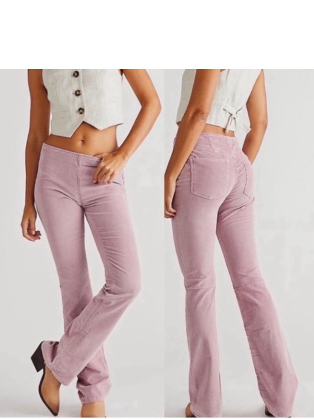 We The Free lavender
Jenny High Rise
Corduroy slim Flare
Pants